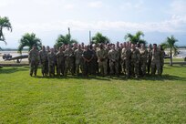 The U.S. SOUTHCOM command visit allowed the senior leaders to recognize the accomplishments of Joint Task Force-Bravo, and to celebrate the holidays with deployed personnel.