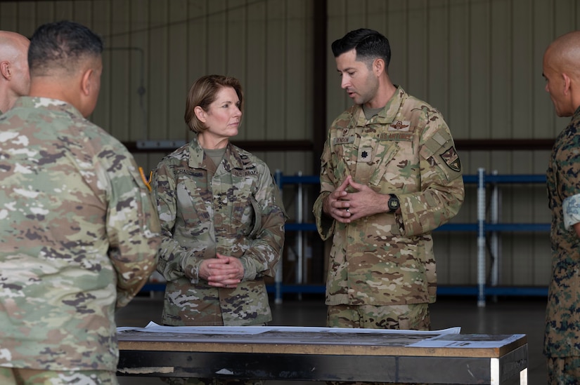 The U.S. SOUTHCOM command visit allowed the senior leaders to recognize the accomplishments of Joint Task Force-Bravo, and to celebrate the holidays with deployed personnel.