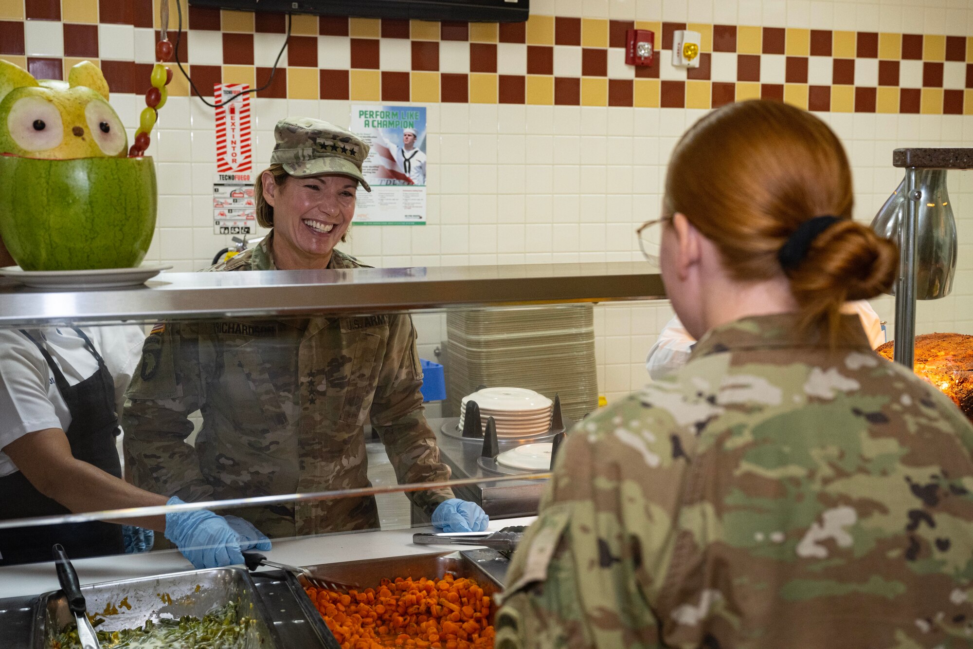 The U.S. SOUTHCOM command visit allowed the senior leaders to recognize the accomplishments of Joint Task Force-Bravo, and to celebrate the holidays with deployed personnel.