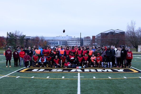 Premier CBRNE command holds annual Turkey Bowl on Aberdeen Proving Ground