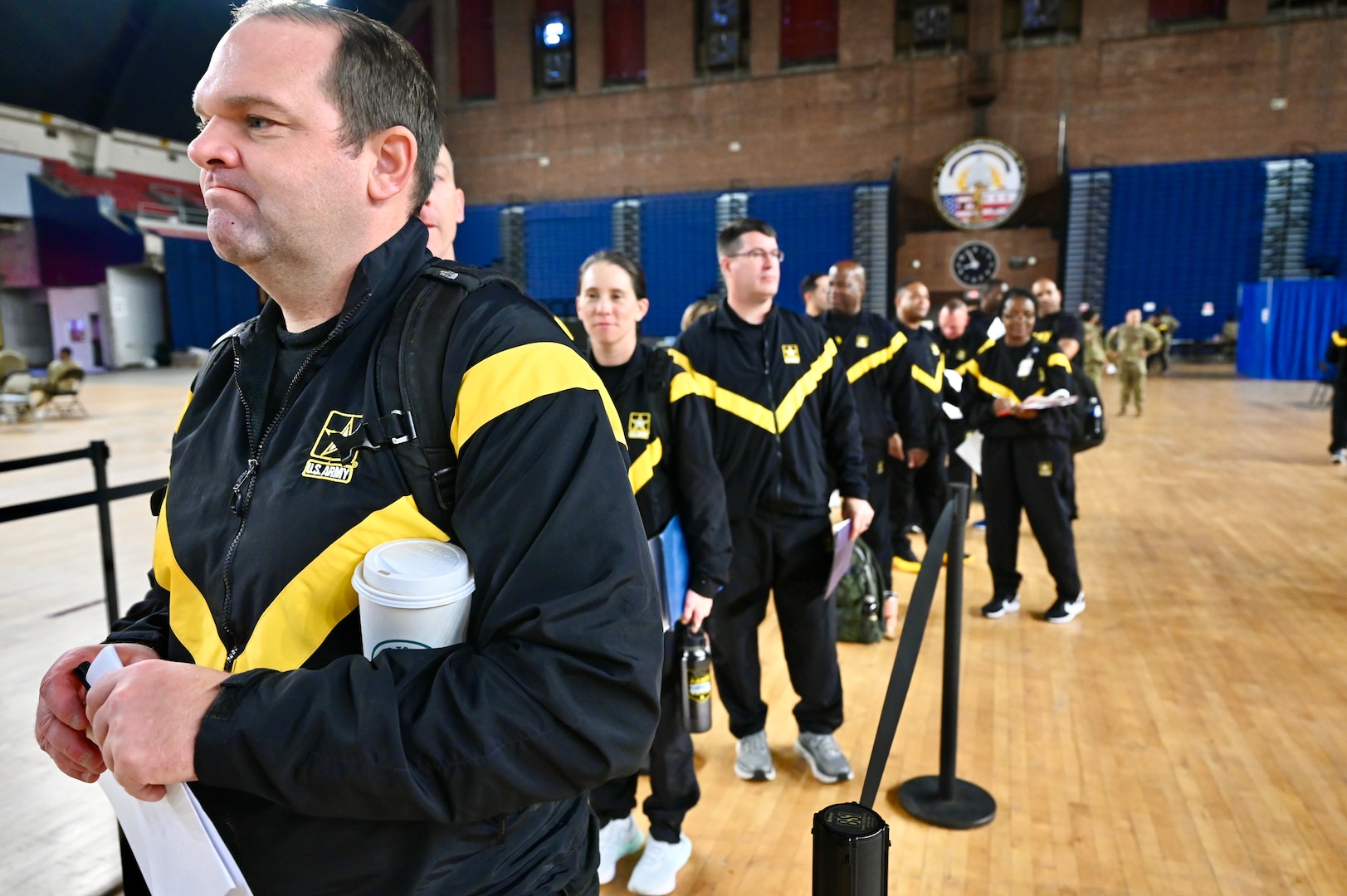 Members of the District of Columbia National Guard undergo Soldier Readiness Processing (SRP), and the Periodic Health Assessments (PHA), at the D.C. Armory, Nov. 2-5, 2023. Both are integral components of the D.C. National Guards commitment to ensure members are deployable and prepared for any mission.