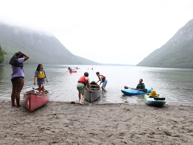 MKVT Teen Camp Lake Day at Lake Willoughby