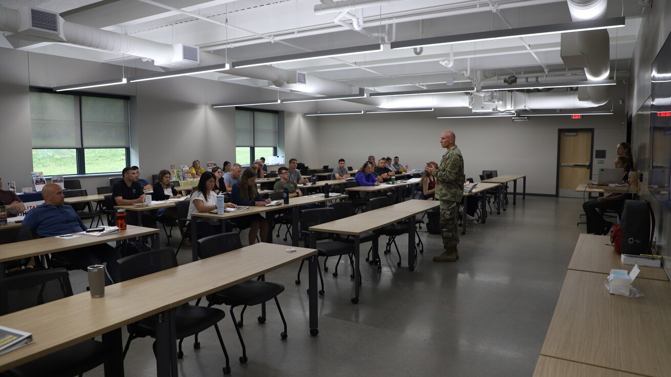 Pre-Deployment Yellow Ribbon at the Mountain Warfare School in Jericho, VT
