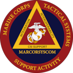 Marine Corps Tactical Systems Support Activity Unit Logo