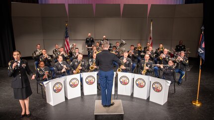 The U.S. Army School of Music named Spc. Margaret Suarez, a flutist with the District of Columbia National Guard 257th Army Band, the National Guard Army Bands Soldier of the Year for 2023, Oct. 13, 2023. The purpose of The Army Bands Soldier/NCO of the Year Competition identifies those Army musicians who best embodied the concept of highly-trained, disciplined, holistically fit experts and professionals.