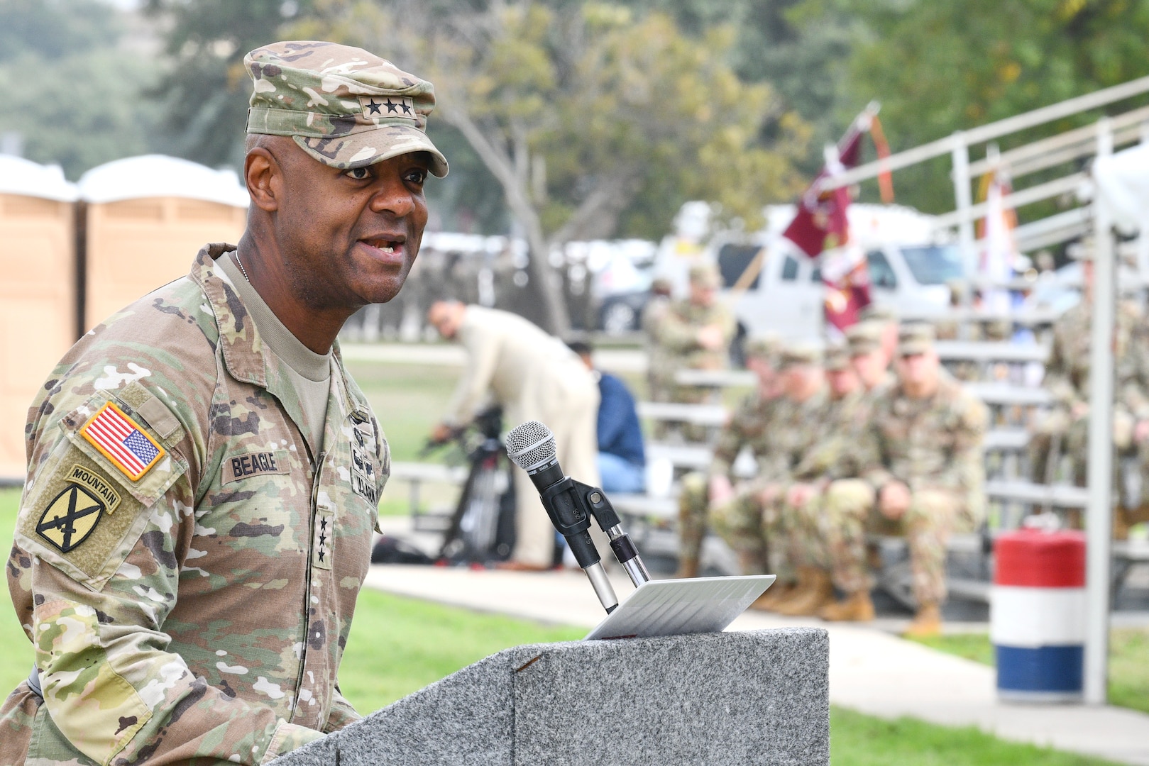 MEDCoE holds change of command ceremony