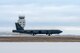 A B-52H Stratofortress takes off at Minot Air Force Base, North Dakota, Nov. 27, 2023. Only the 'H' model remains in the Air Force inventory and is assigned to the 5th Bomb Wing at Minot AFB, North Dakota, and the 2nd Bomb Wing at Barksdale AFB, Louisiana, which fall under Air Force Global Strike Command. (U.S. Air Force photo by Airman 1st Class Alexander Nottingham)