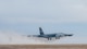 A B-52H Stratofortress takes off from Minot Air Force Base, North Dakota, Nov. 27, 2023. Only the 'H' model remains in Air Force inventory and is assigned to the 5th Bomb Wing at Minot AFB, North Dakota, and the 2nd Bomb Wing at Barksdale AFB, Louisiana, which fall under Air Force Global Strike Command. (U.S. Air Force photo by Airman 1st Class Alexander Nottingham)