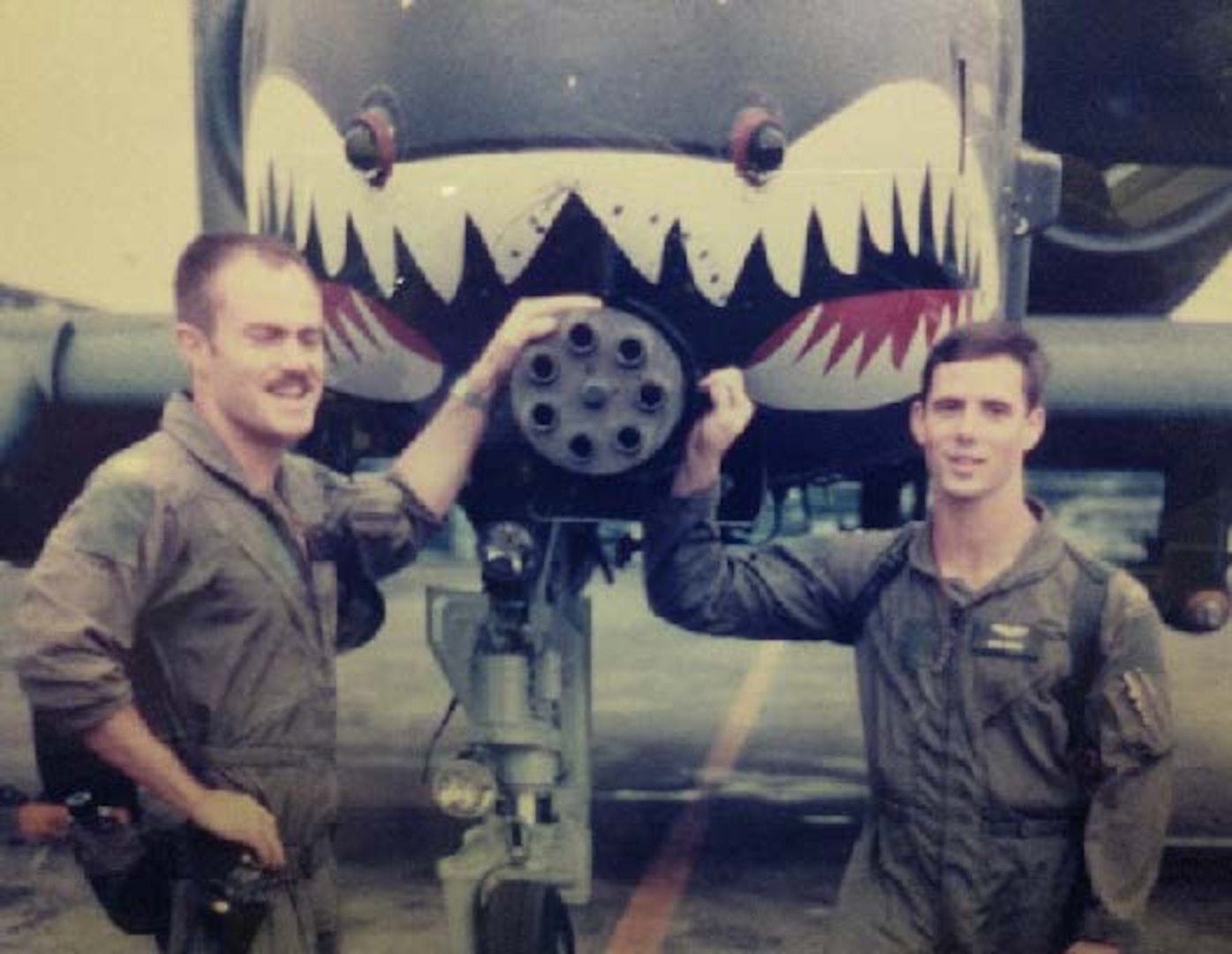 Picture of Capt. Eric "Fish" Salmonson and 1st Lt. John "Karl" Marks