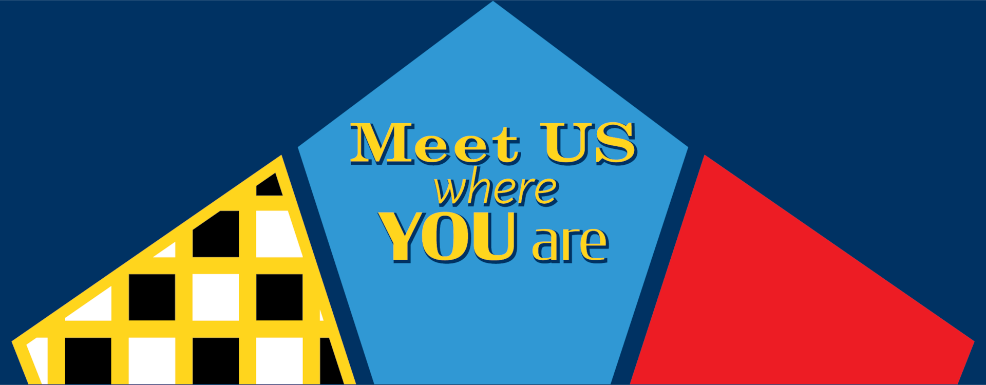 A new logo for the Talent Acquisition Division (TAD) invites potential applicants to "meet us where you are," both professionally and geographically. The new division is part of the United States Military Entrance Processing Command (USMEPCOM) and sources talent from around the U.S.