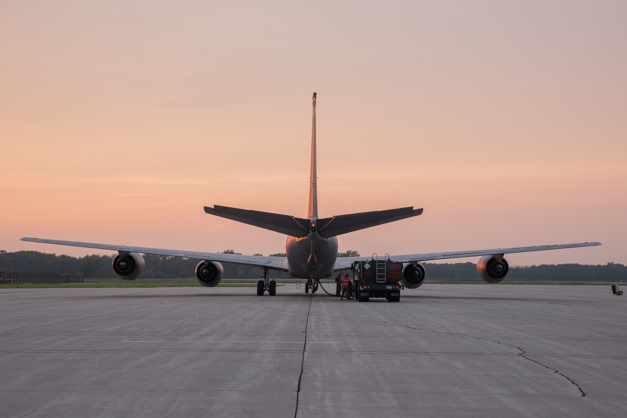 KC135 from rear angle