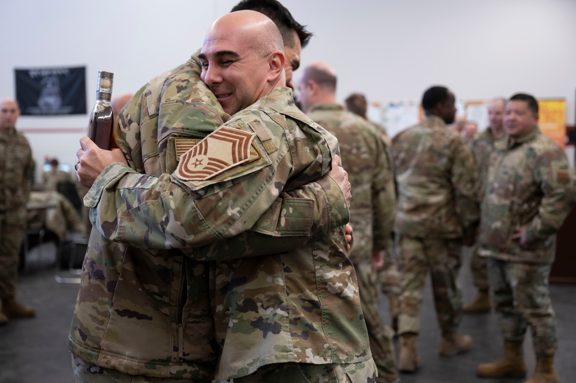 Chief master sergeant selects recognized during selection tour