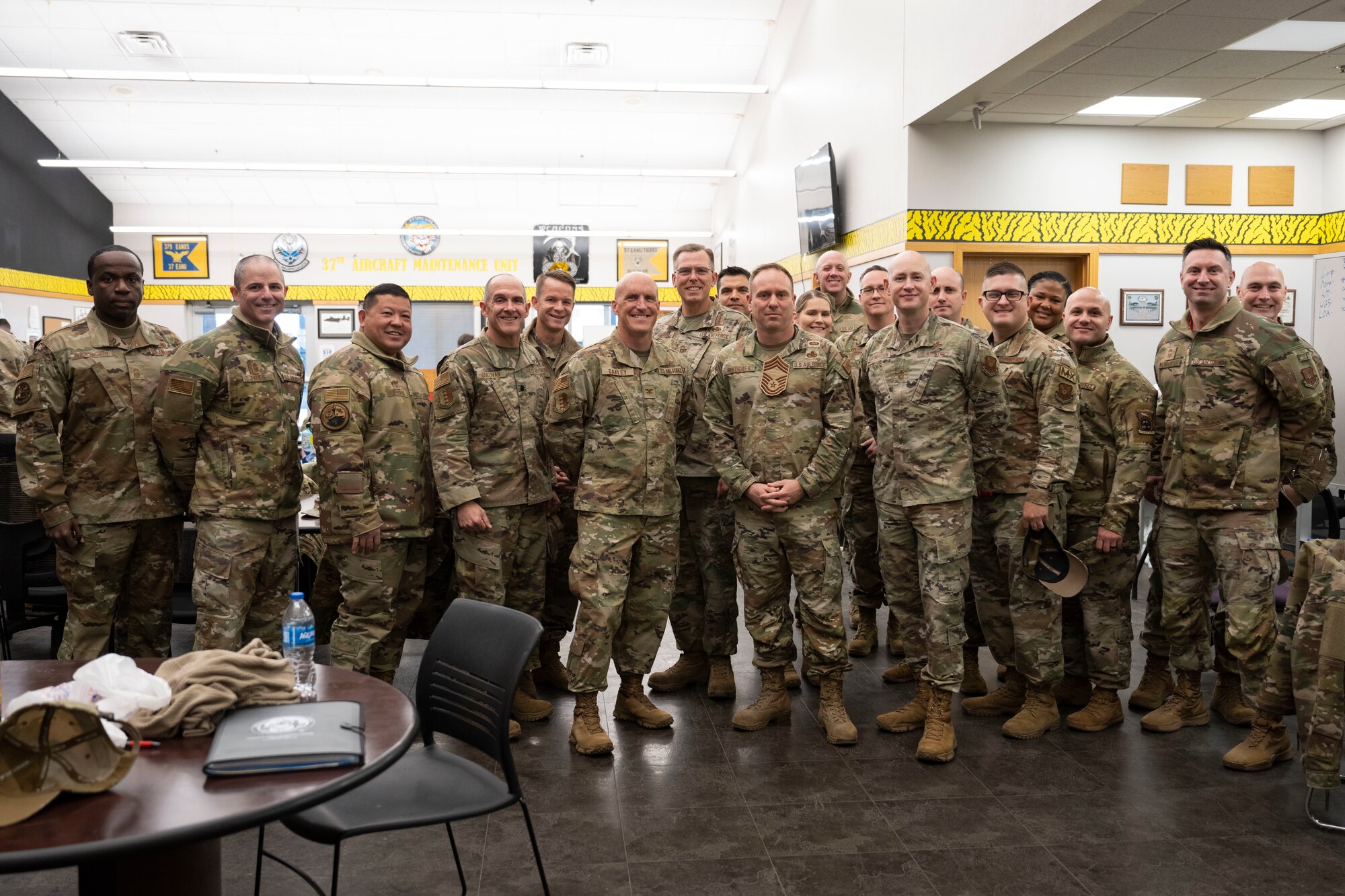 Chief master sergeant selects recognized during selection tour