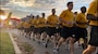 PENSACOLA, Fla. -- Chief Petty Officer selects at Naval Air Station (NAS) Pensacola participate in the installation's Morale, Welfare and Recreation (MWR) Run for the Fallen Sept. 21 onboard the air station. The run is a memorial event, designed to honor service members who made the ultimate sacrifice. (Photo by Ens. Angelique Therrien)