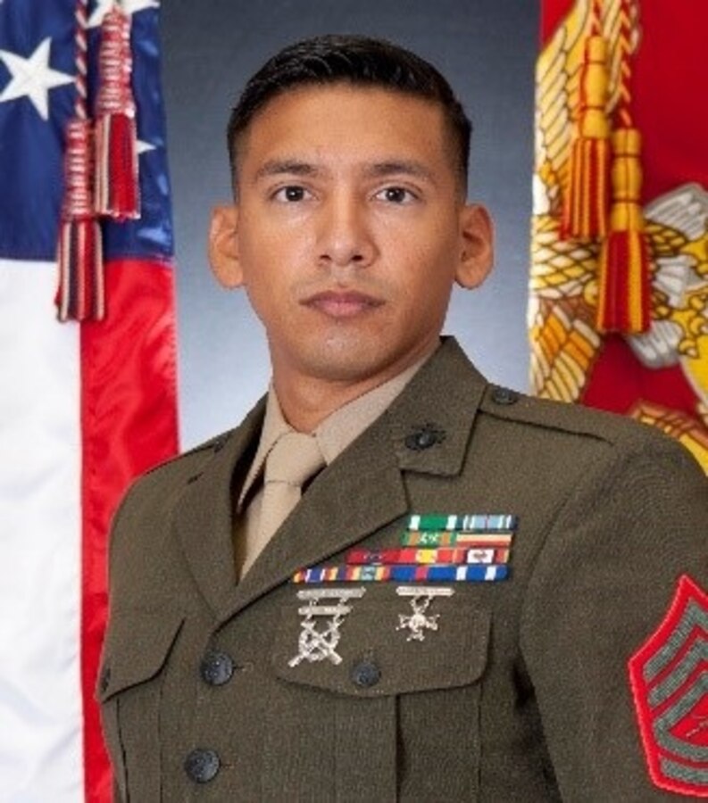 GySgt Sanchez, Acting First Sergeant, Financial Management School