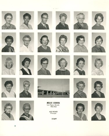 Staff in 1964.