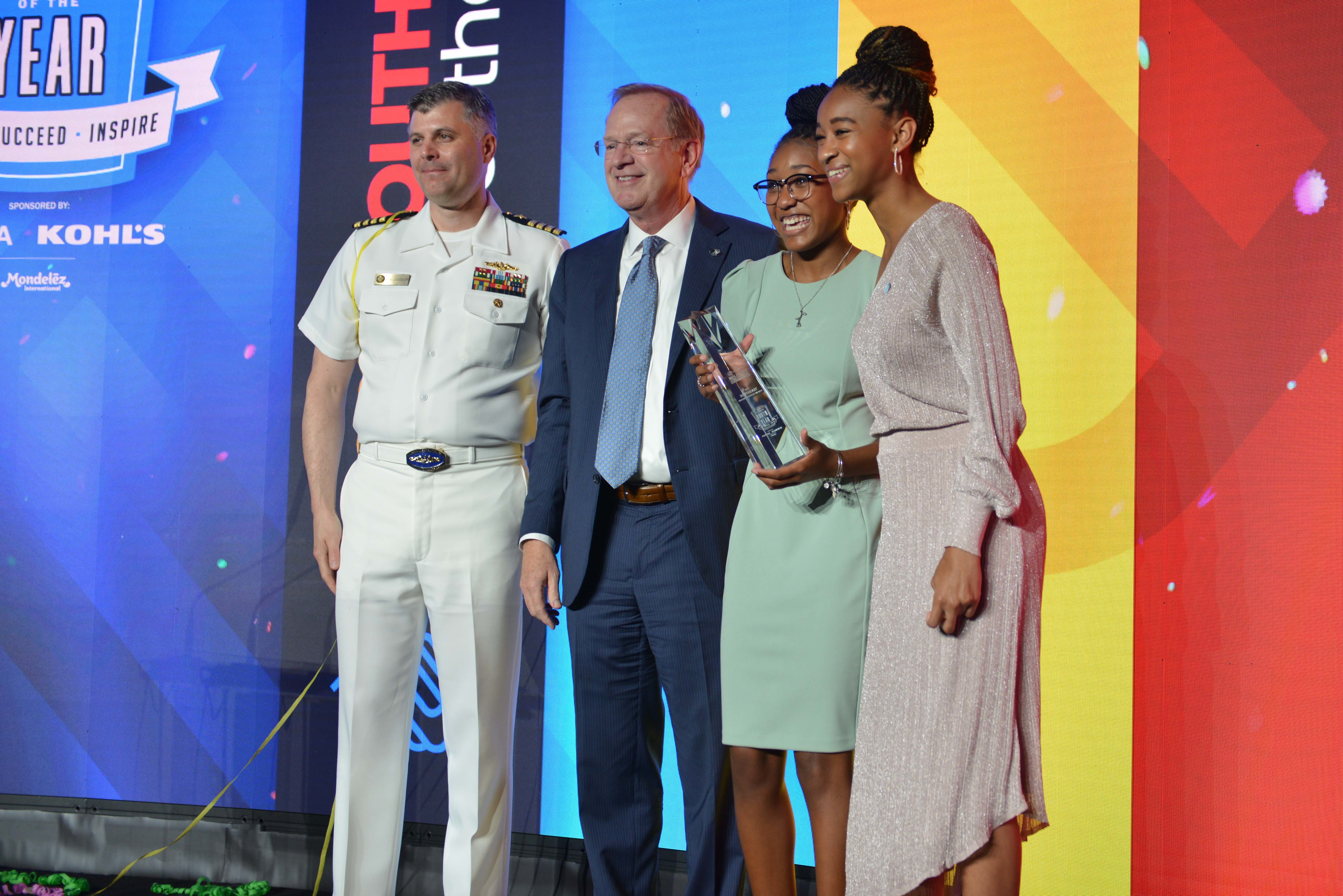 TLANTA (June 15, 2023) – Hannah W., from the Hurlburt Field Youth Program, is recognized as the Southeast Military Youth of the Year at the Southeast Youth of the Year Celebration in Atlanta, June 15.