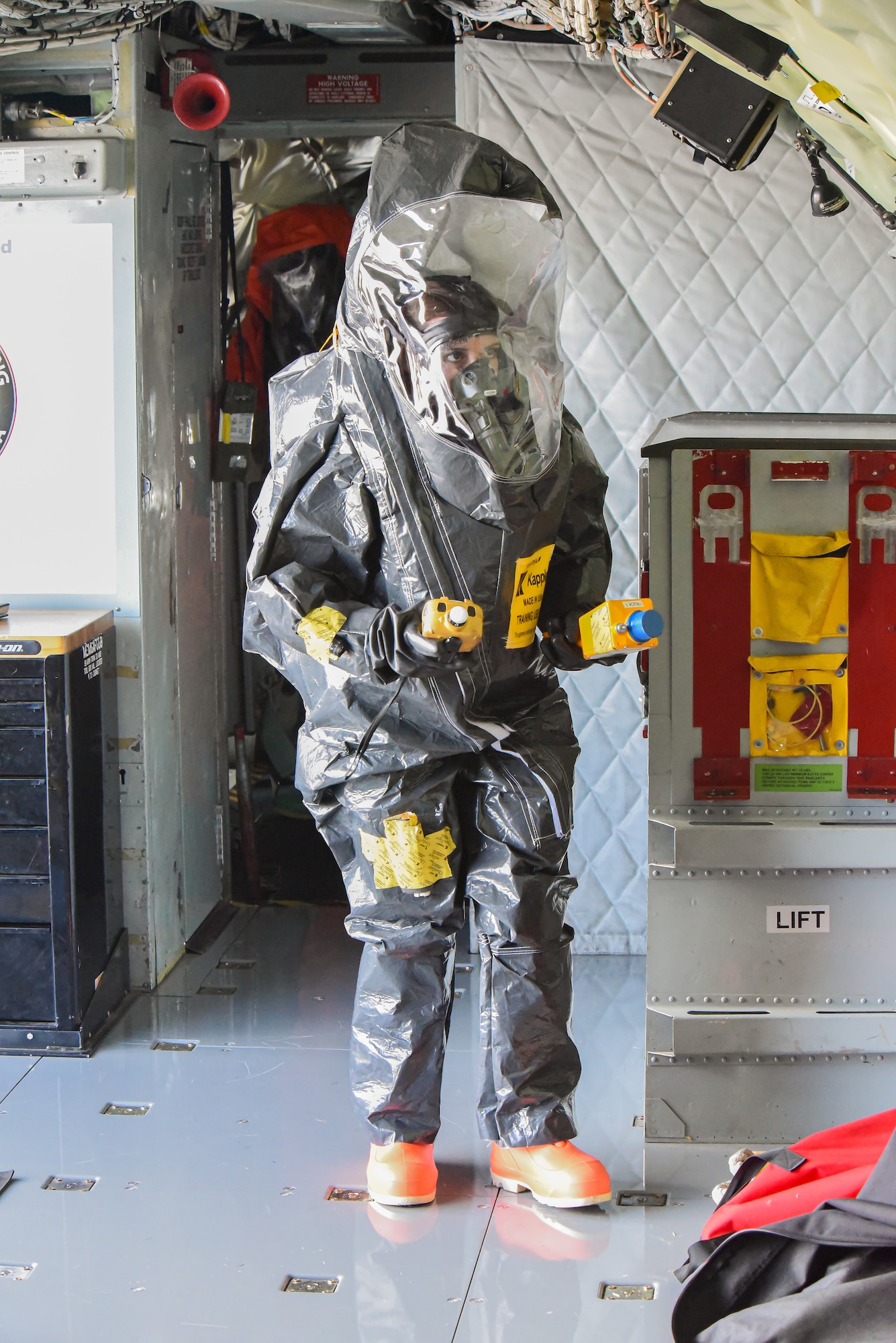 Members preparing and participating in Emergency Management Exercise