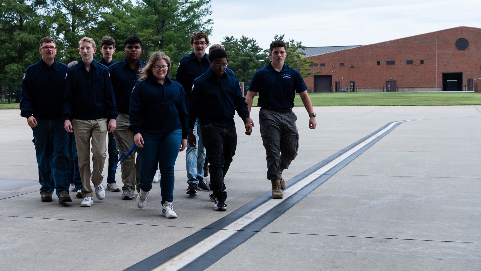 JROTC cadets visit Scott AFB