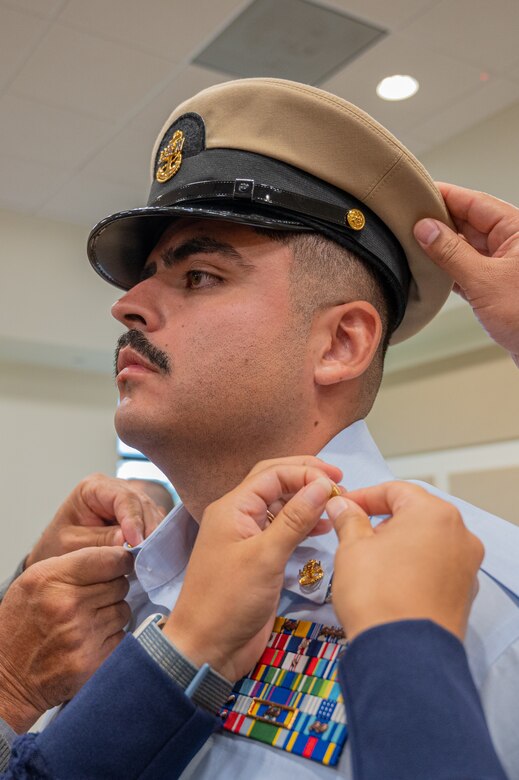 A Chief Petty Officer pinning ceremony took place.