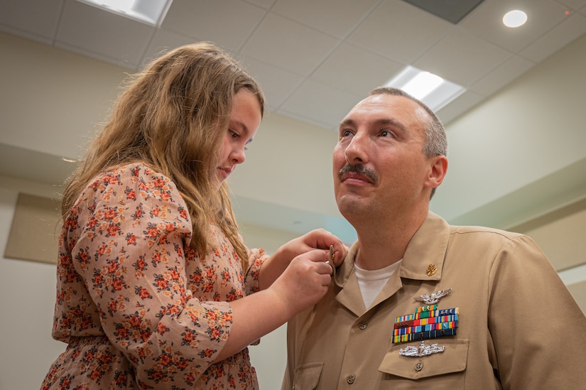 A Chief Petty Officer pinning ceremony took place.