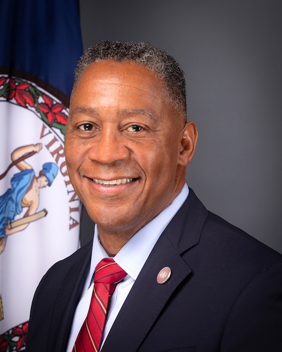 Photo of Virginia Secretary of Veterans and Defense Affairs Craig Crenshaw.