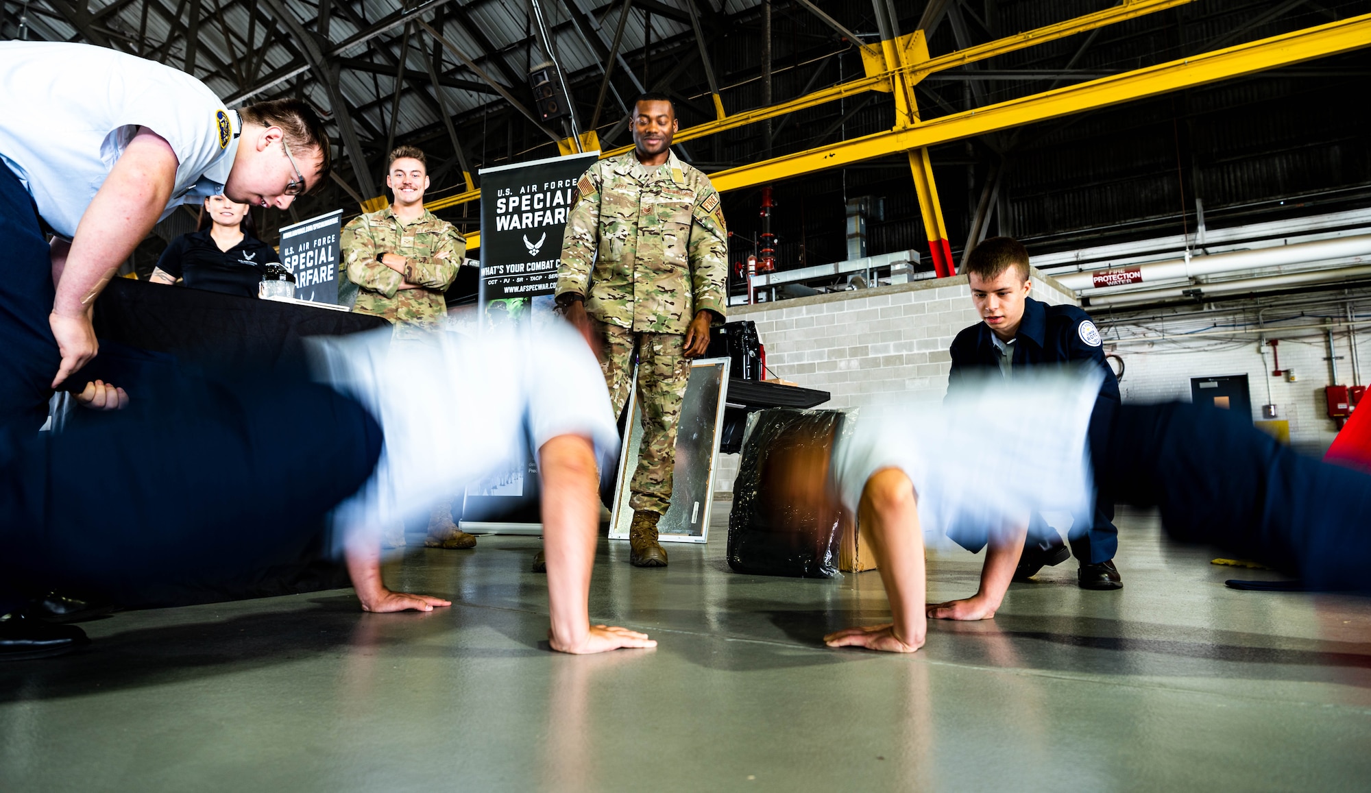 JROTC cadets visit Scott AFB