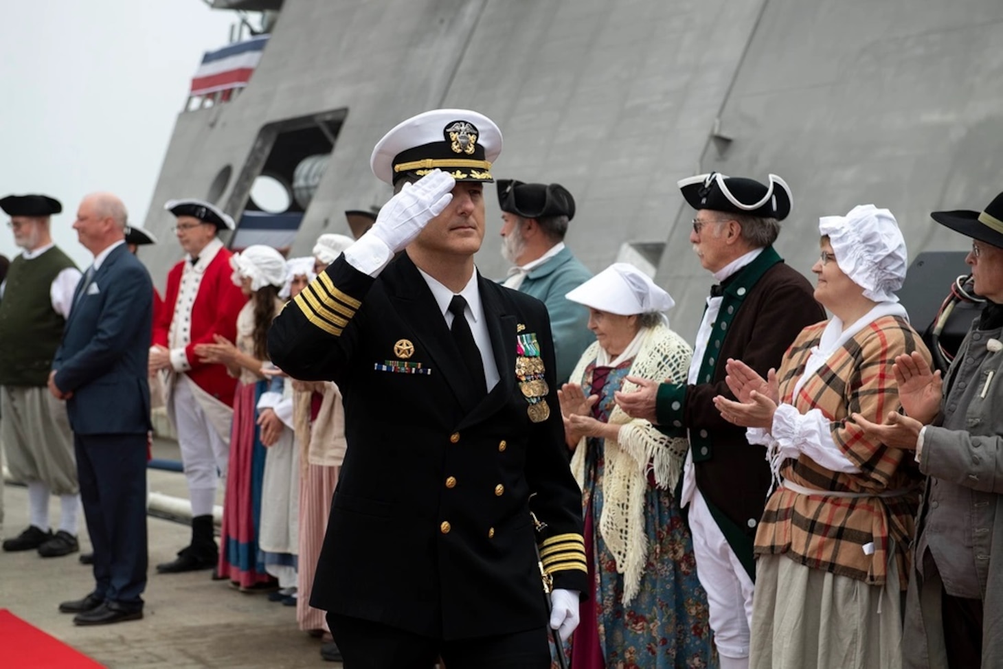 USS Augusta Commissioning in Eastport