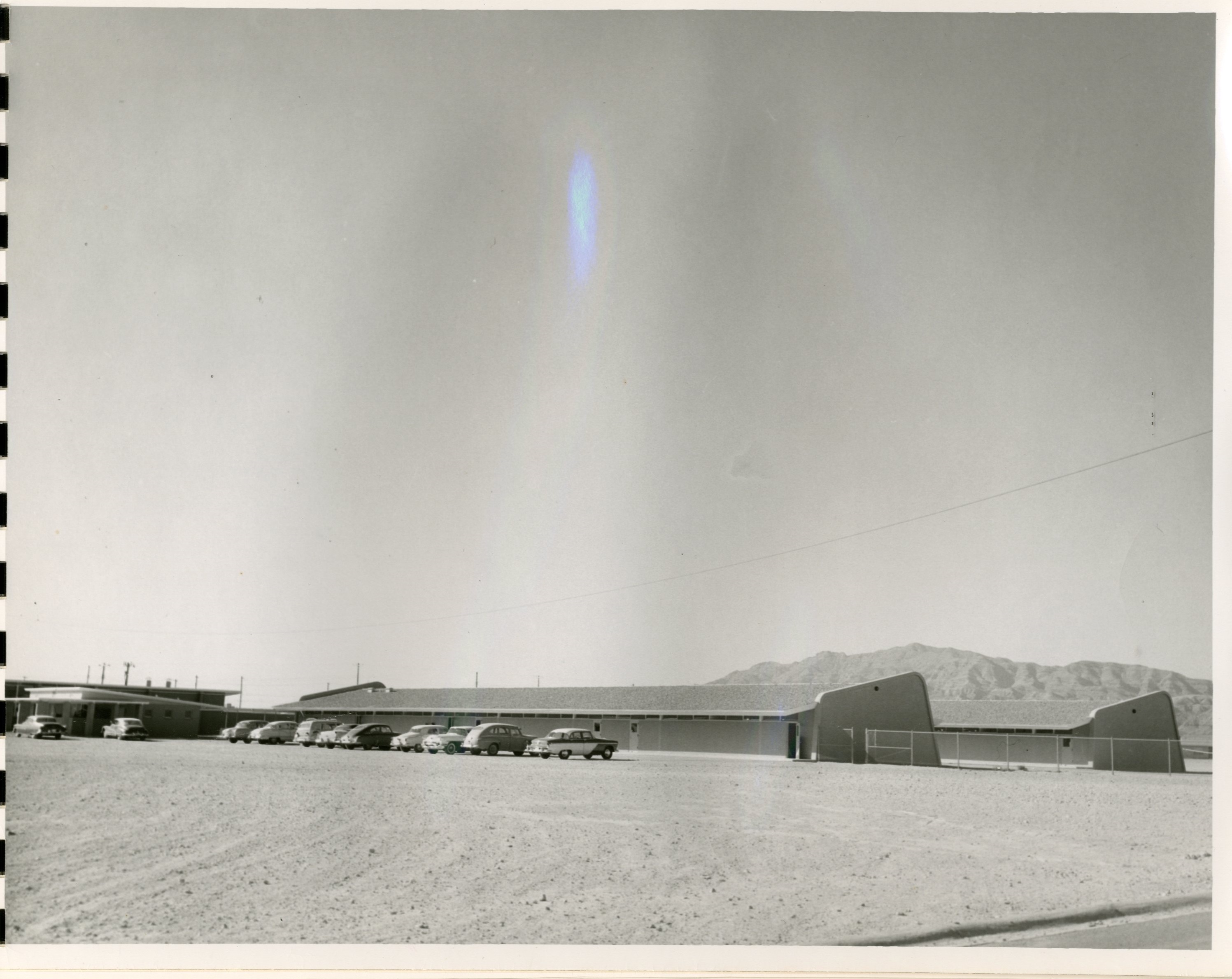 Lomie G. Heard Elementary School “Desert Hawks” facility on Nellis Air Force Base. The school is
