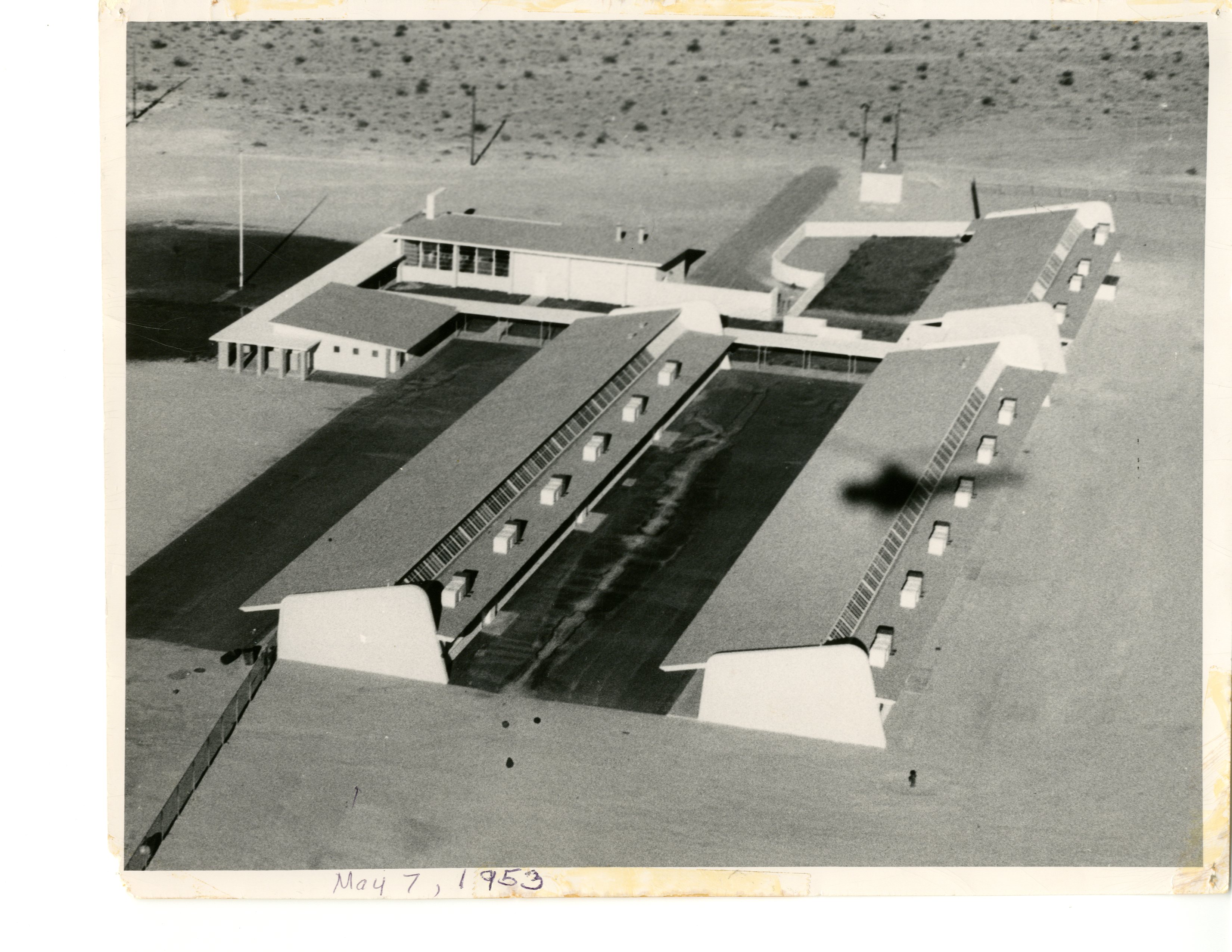 Lomie G. Heard Elementary School “Desert Hawks” facility on Nellis Air Force Base. The school is
