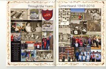 Program from the Lomie Gray Heard Elementary School closing event.