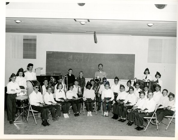 School band, undated.