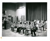 School band performing, undated.