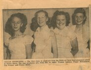 First graduating class from Lomie Gray Heard Elementary School, then called Nellis air force base grammar school (sic).