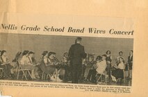 School band concert, date unknown.