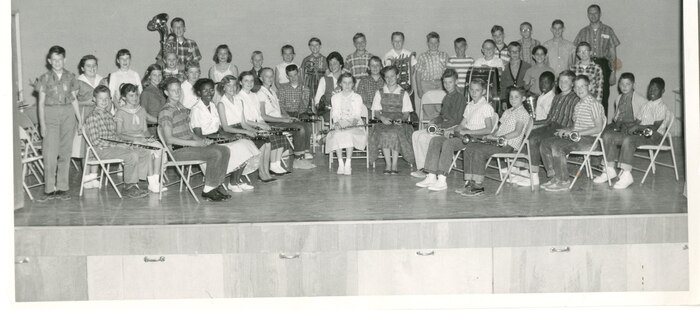 School band, undated.