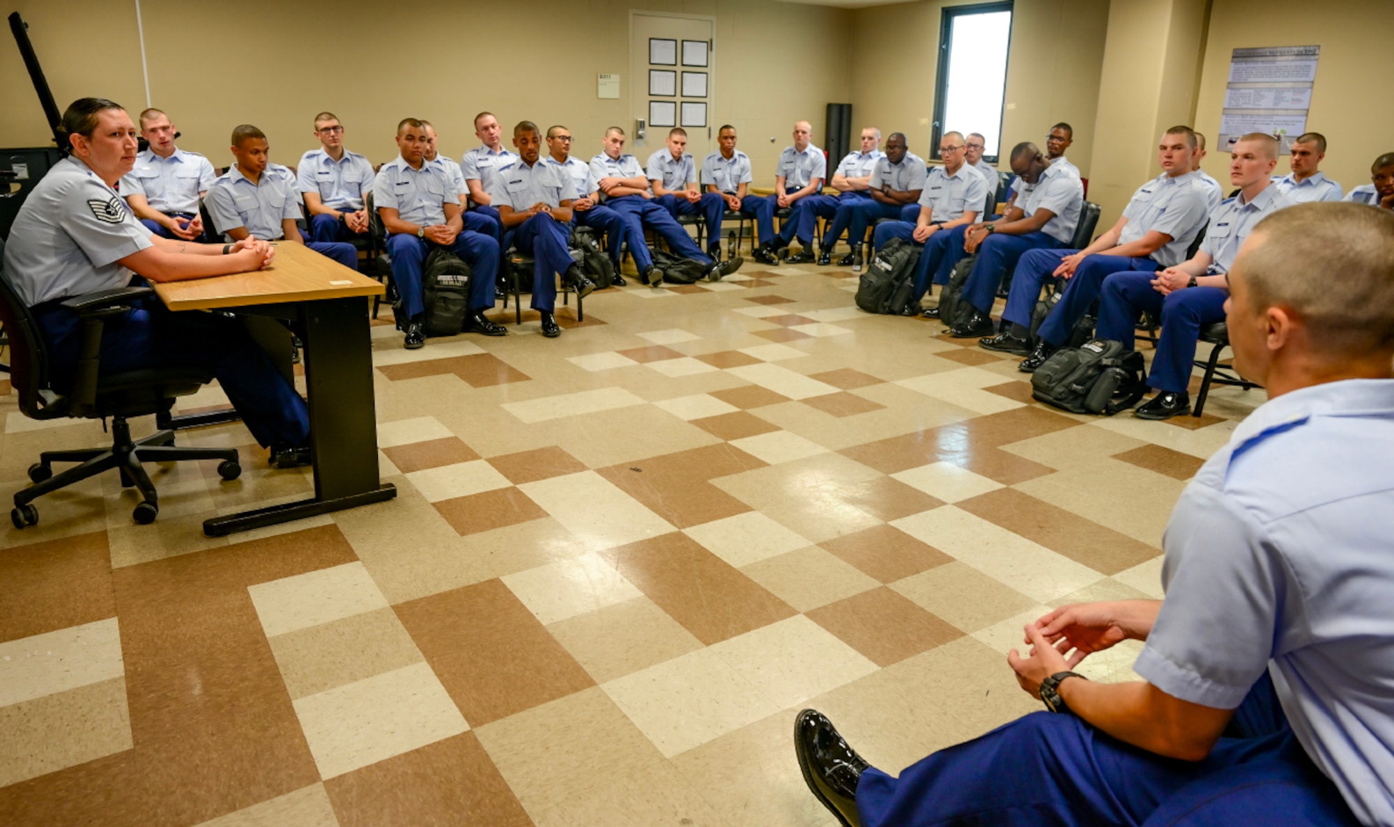 331st Training Squadron goes through Basic Military Training