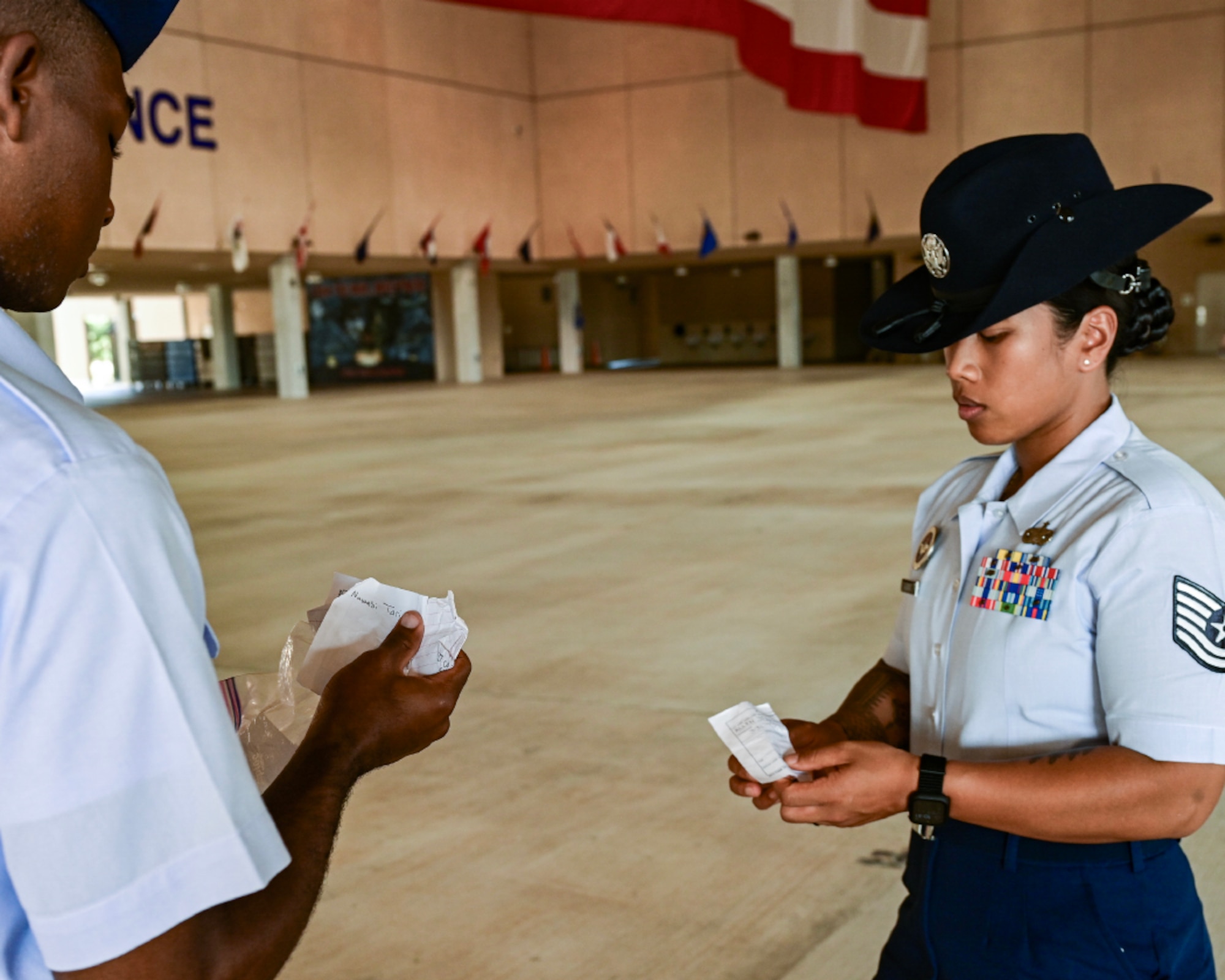 331st Training Squadron goes through Basic Military Training