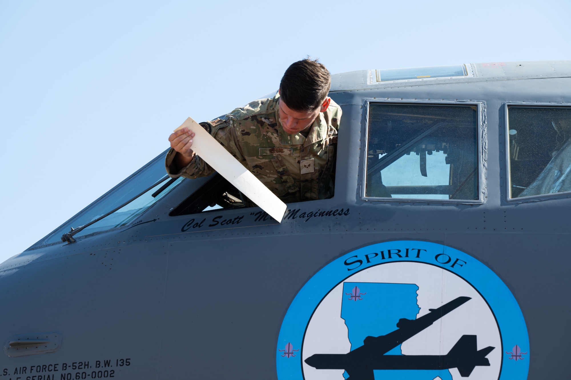 name is revealed on B-52