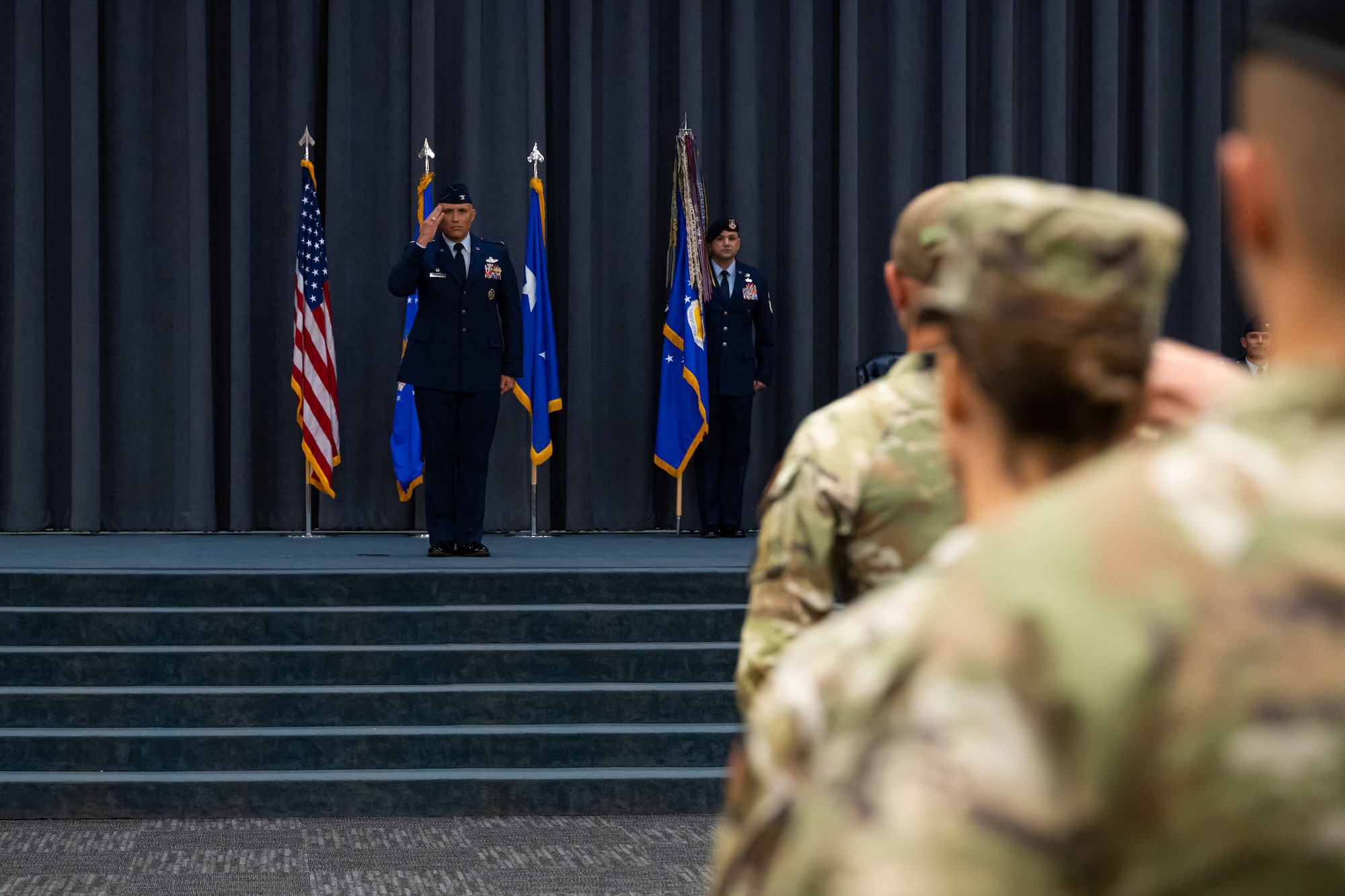 commander salutes