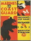 1931 USCG vs. USMC President's Cup Football Game