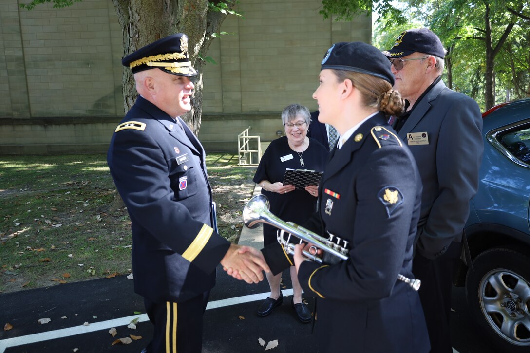 Musician embraces opportunity with the U.S. Army Reserve Band