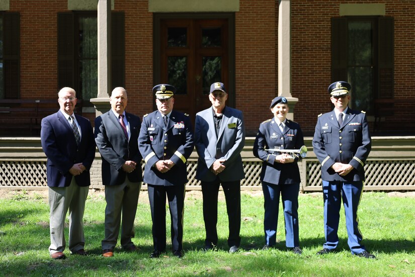 88th Readiness Division Commander, Army Reserve Ambassadors, honor President Rutherford B. Hayes
