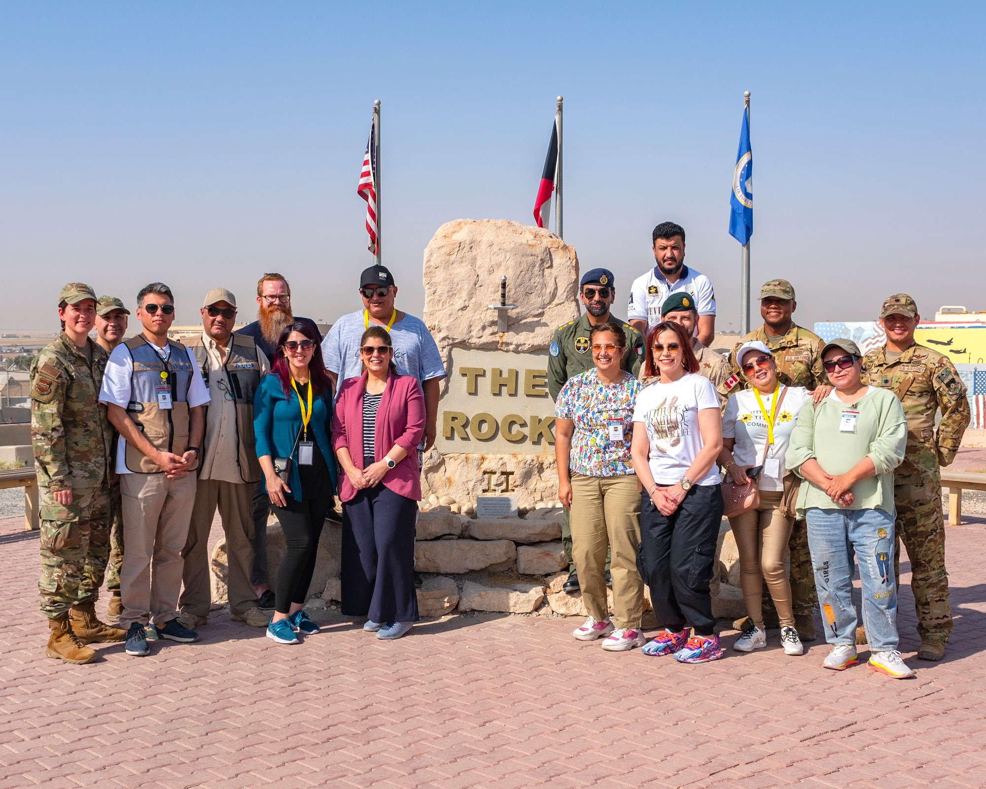 The 386th Air Expeditionary Wing hosted members of the local media in an effort to increase regional knowledge and coverage of the 386th AEW’s mission and presence.
