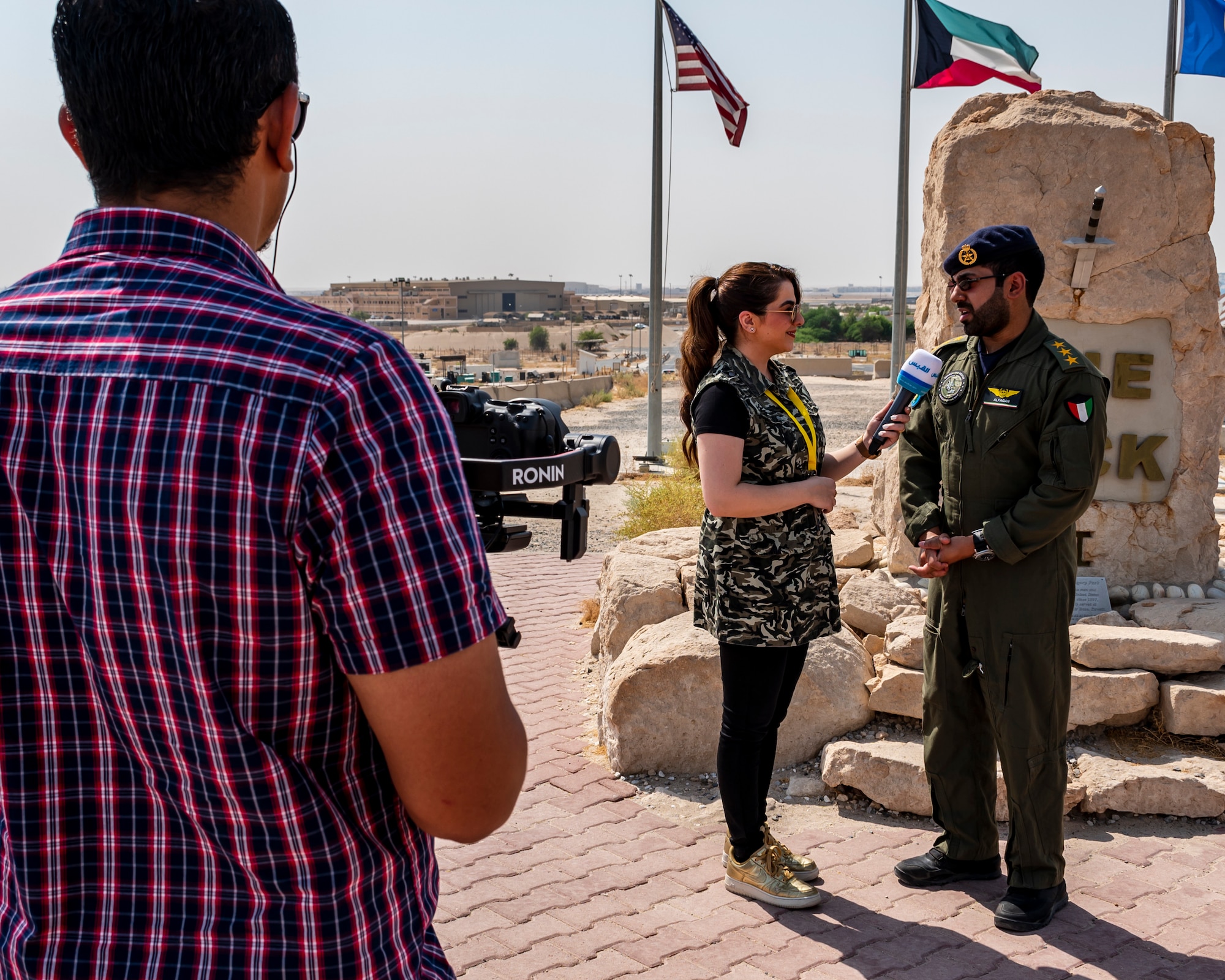 The 386th Air Expeditionary Wing hosted members of the local media in an effort to increase regional knowledge and coverage of the 386th AEW’s mission and presence.