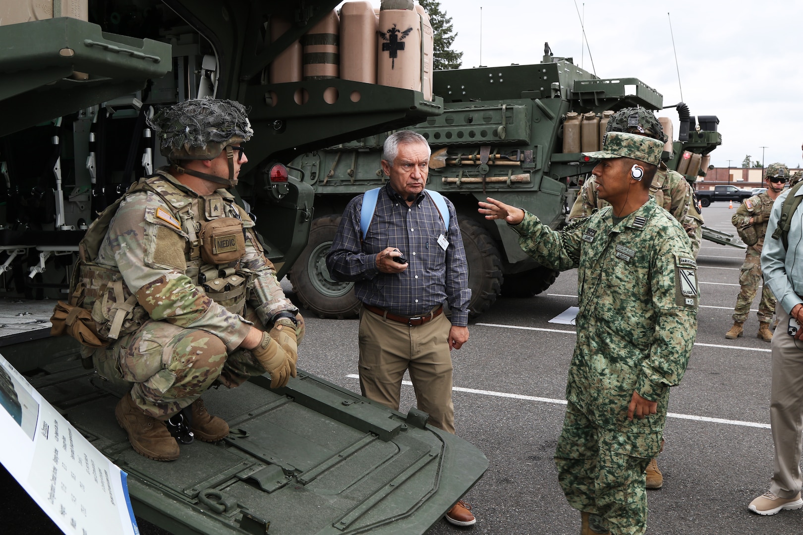 U.S. Army North (ARNORTH) and the Mexican Army participated in FIARP