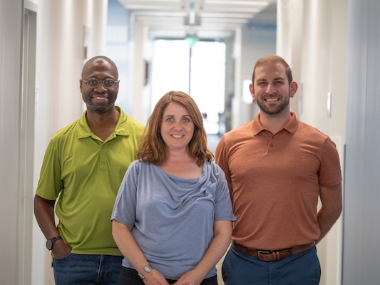 Geoff Tapalu, Juliet Healy, and Chris Johnson help lead the Baltimore District's Environmental Justice and Equity Working Group, which strives to make a difference and contribute to the effectiveness of EJ.