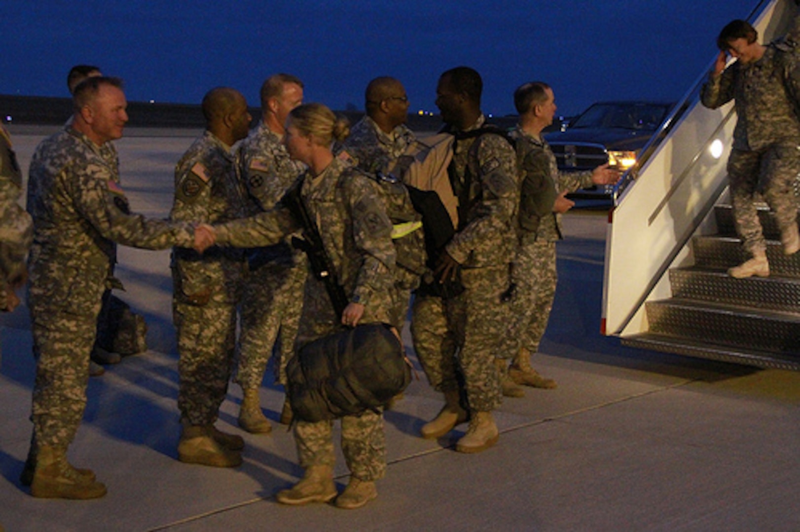 Virginia Beach-based National Guard sustainment battalion returns to United States from Afghanistan duty