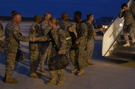 Virginia Beach-based National Guard sustainment battalion returns to United States from Afghanistan duty