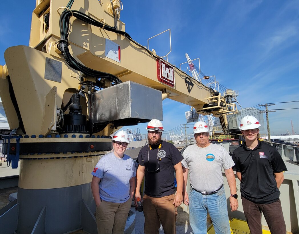 DCV Hayward undergoes repairs at Bayonne Dry Dock
